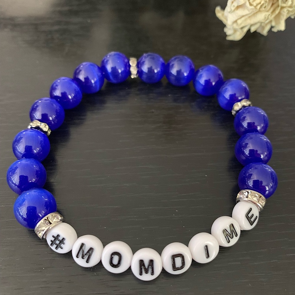 #Momdime Word Bracelet